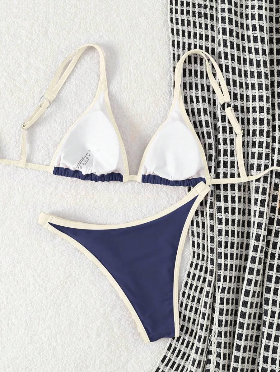 SHEIN DWUCZĘŚCIOWY STRÓJ KĄPIELOWY S06__M