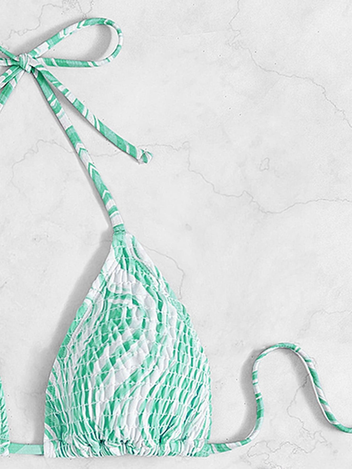 SHEIN DWUCZĘŚCIOWY STRÓJ KĄPIELOWY S09__M