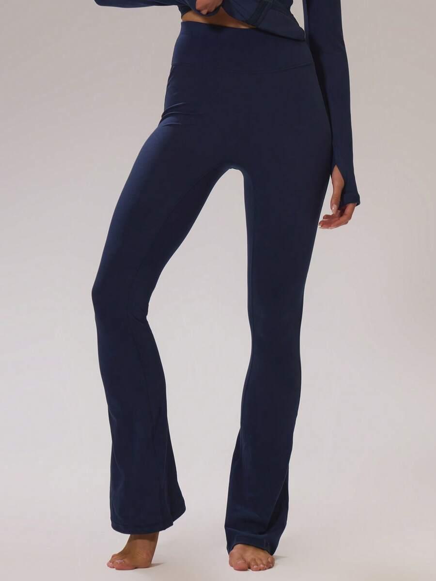MUSERA GRANATOWE LEGGINSY WYSOKI STAN S06__M