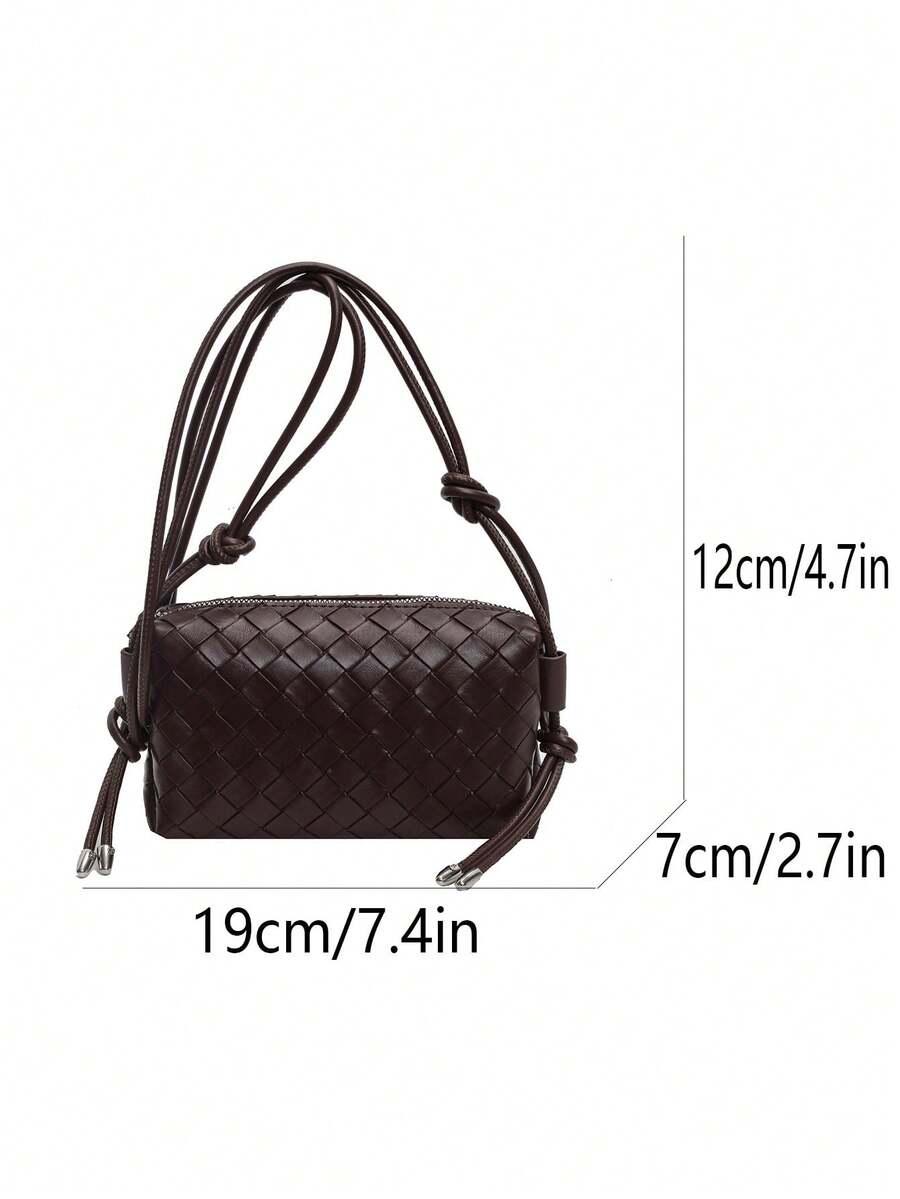 SHEIN CZARNA TOREBKA IMITACJA SKÓRY S07__19X12CM