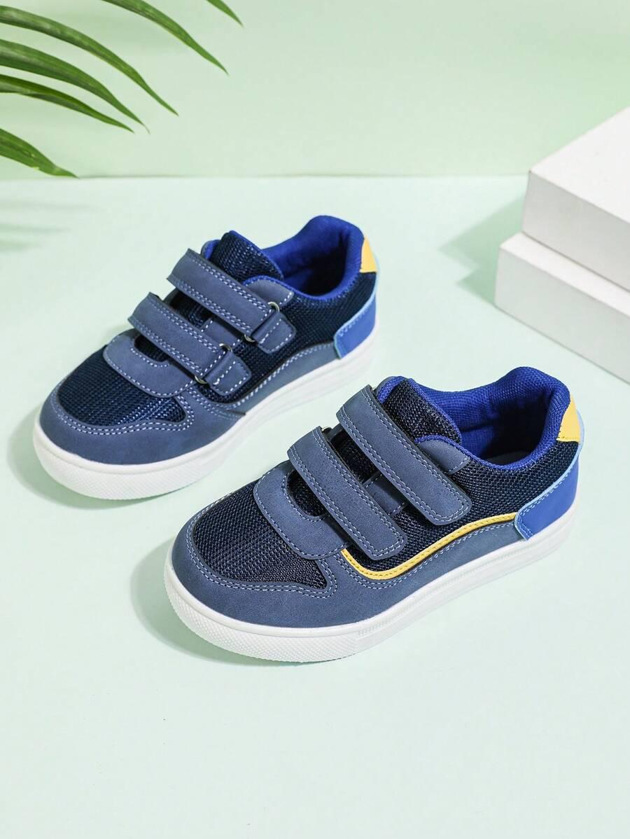 SHEIN NIEBIESKIE BUTY SPORTOWE RZEPY S06__33
