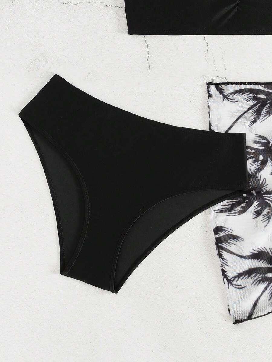 SHEIN DWUCZĘŚCIOWY STRÓJ KĄPIELOWY PAREO S09__146/152