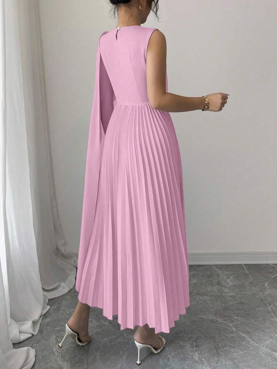 ELENZGA PLISOWANA MAXI SUKIENKA PK01__M