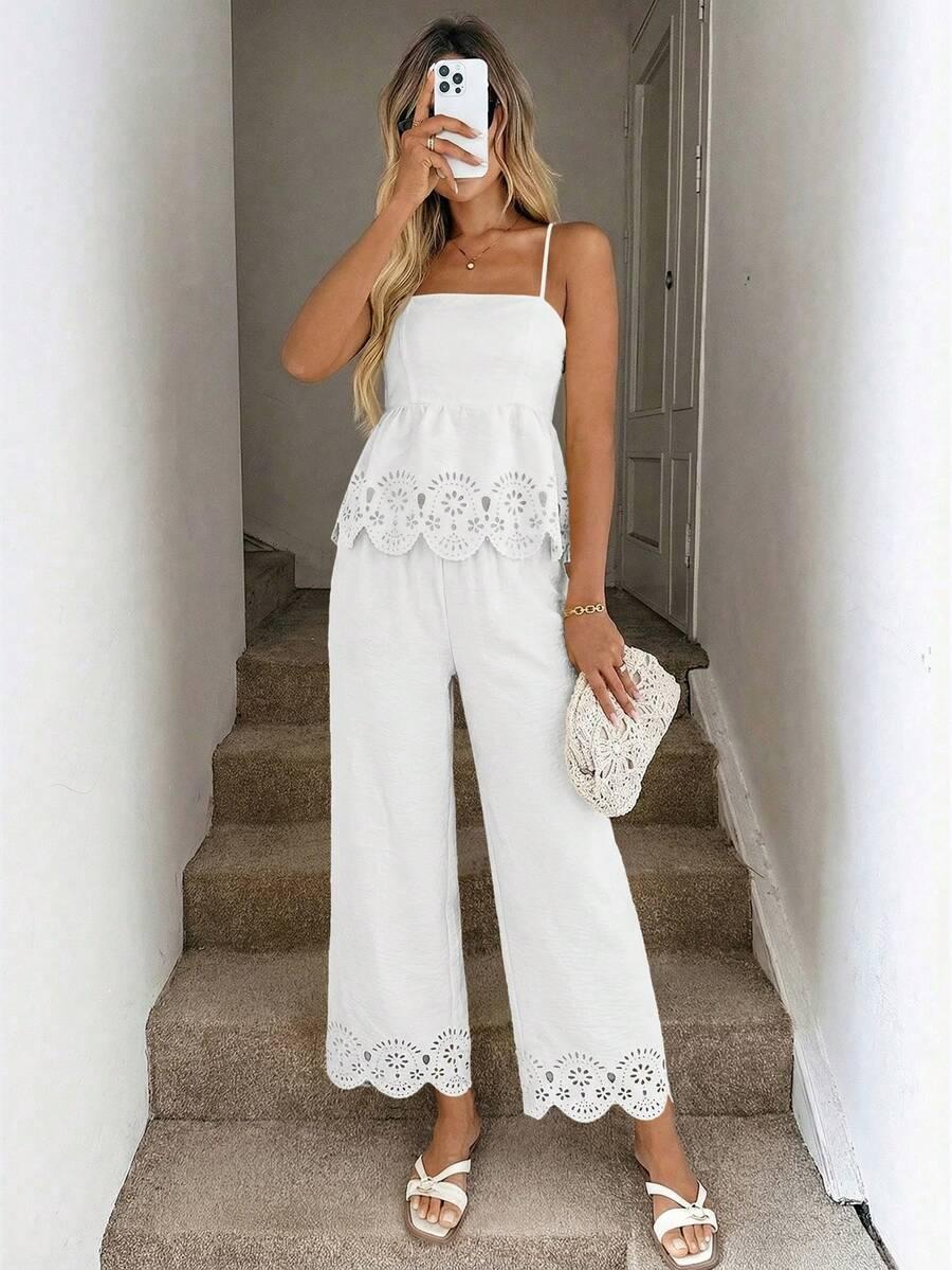 SHEIN TOP SPODNIE KOMPLET S06__L