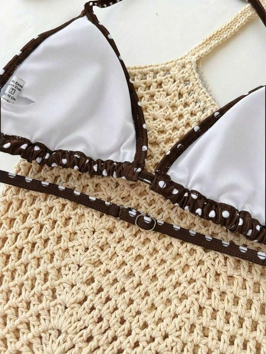 SHEIN DWUCZĘŚCIOWY STRÓJ KĄPIELOWY S09__158/164