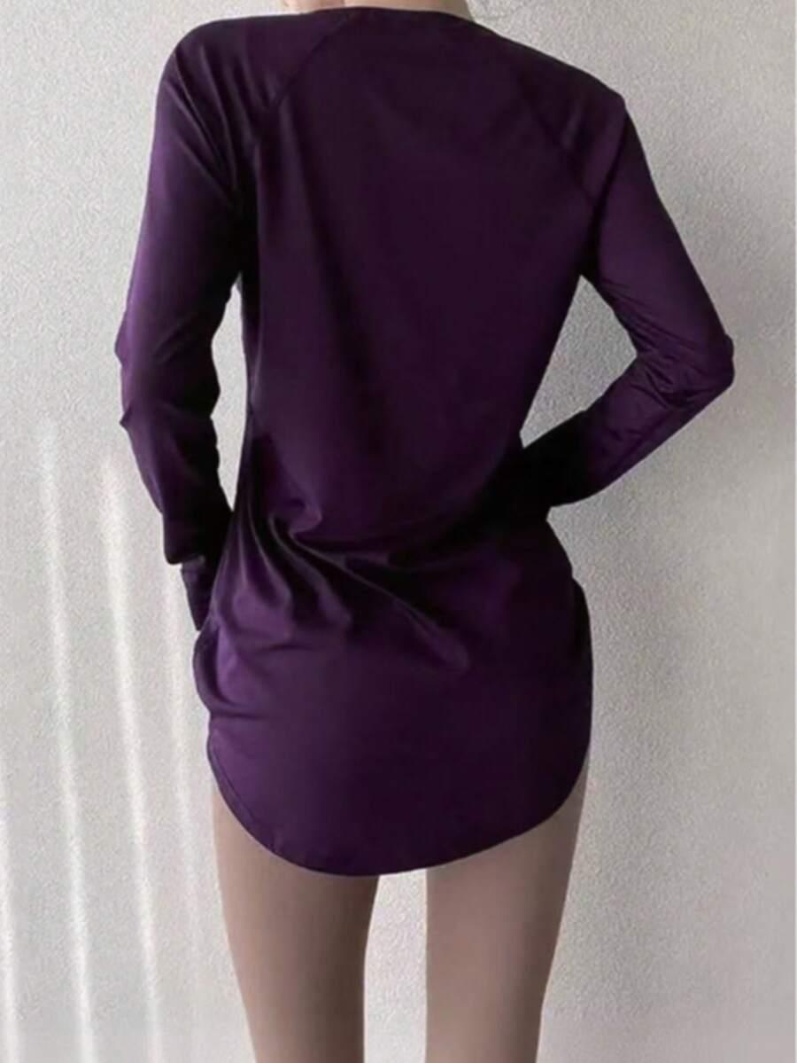 SHEIN KOSZULKA SPORTOWA DŁUGI RĘKAW PK01__XL