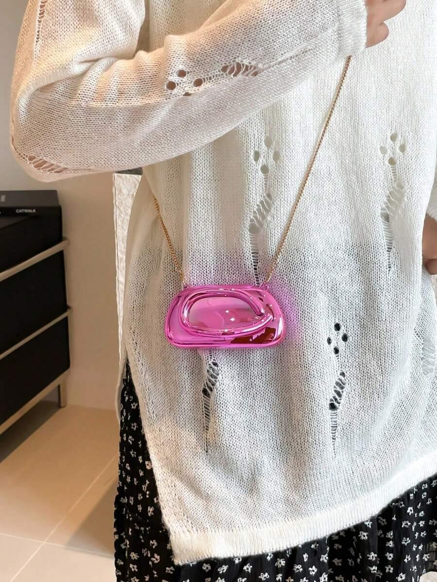 SHEIN RÓŻOWA MINI TOREBKA S07__5X3X11CM
