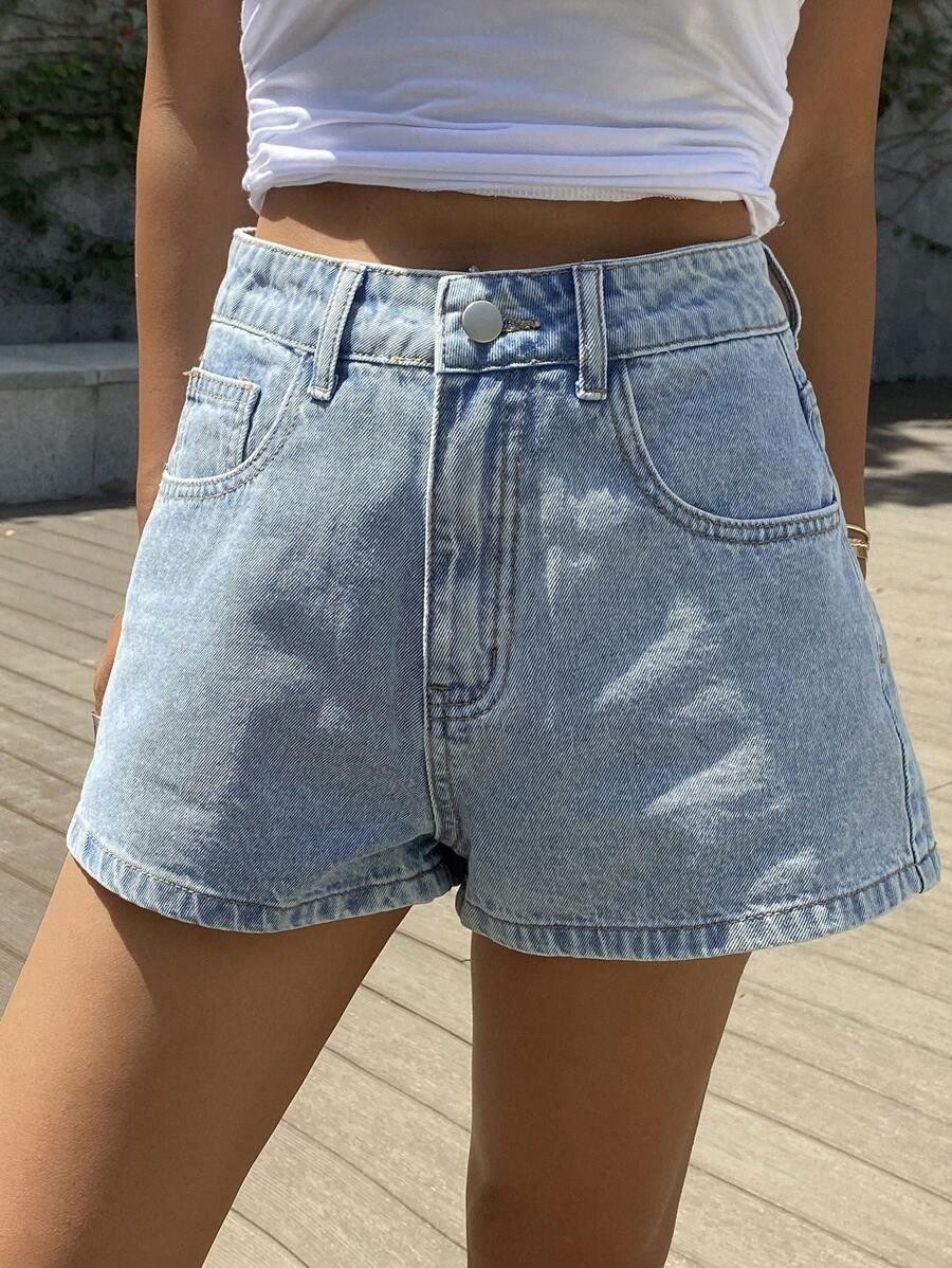 SHEIN KRÓTKIE SPODENKI JEANS S06__XS