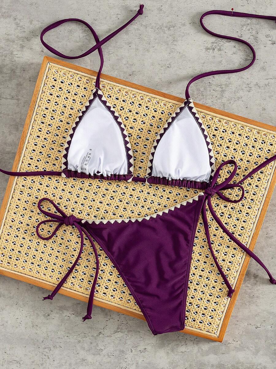 SHEIN DWUCZĘŚCIOWY STRÓJ KĄPIELOWY S09__M