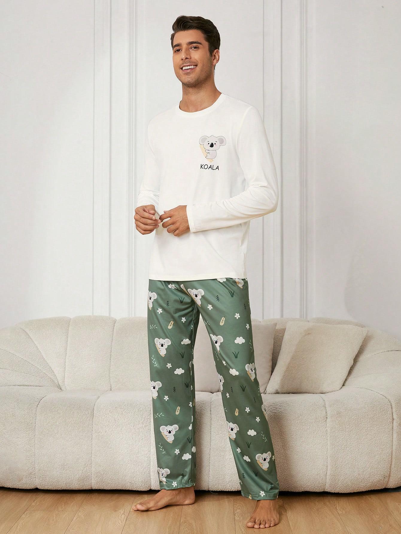 SHEIN KOMPLET PIŻAM BLUZKA SPODNIE S06__L