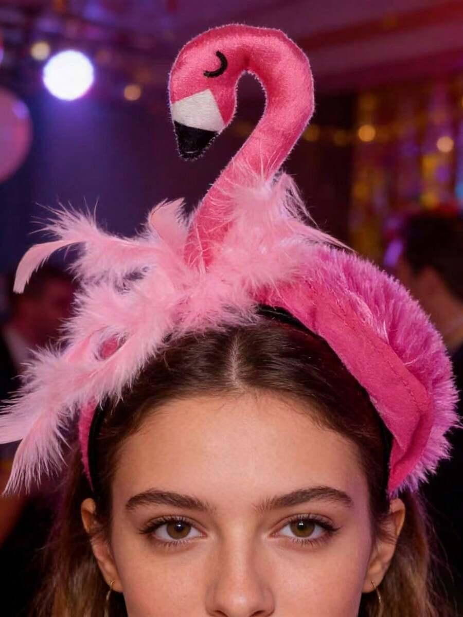SHEIN OPASKA NA GŁOWĘ FLAMING S07__OS