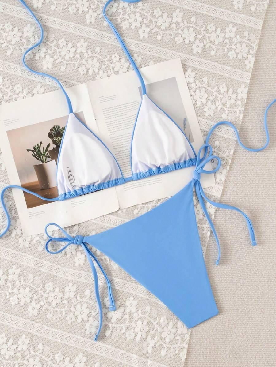 SHEIN DWUCZĘŚCIOWY STRÓJ KĄPIELOWY S09__M
