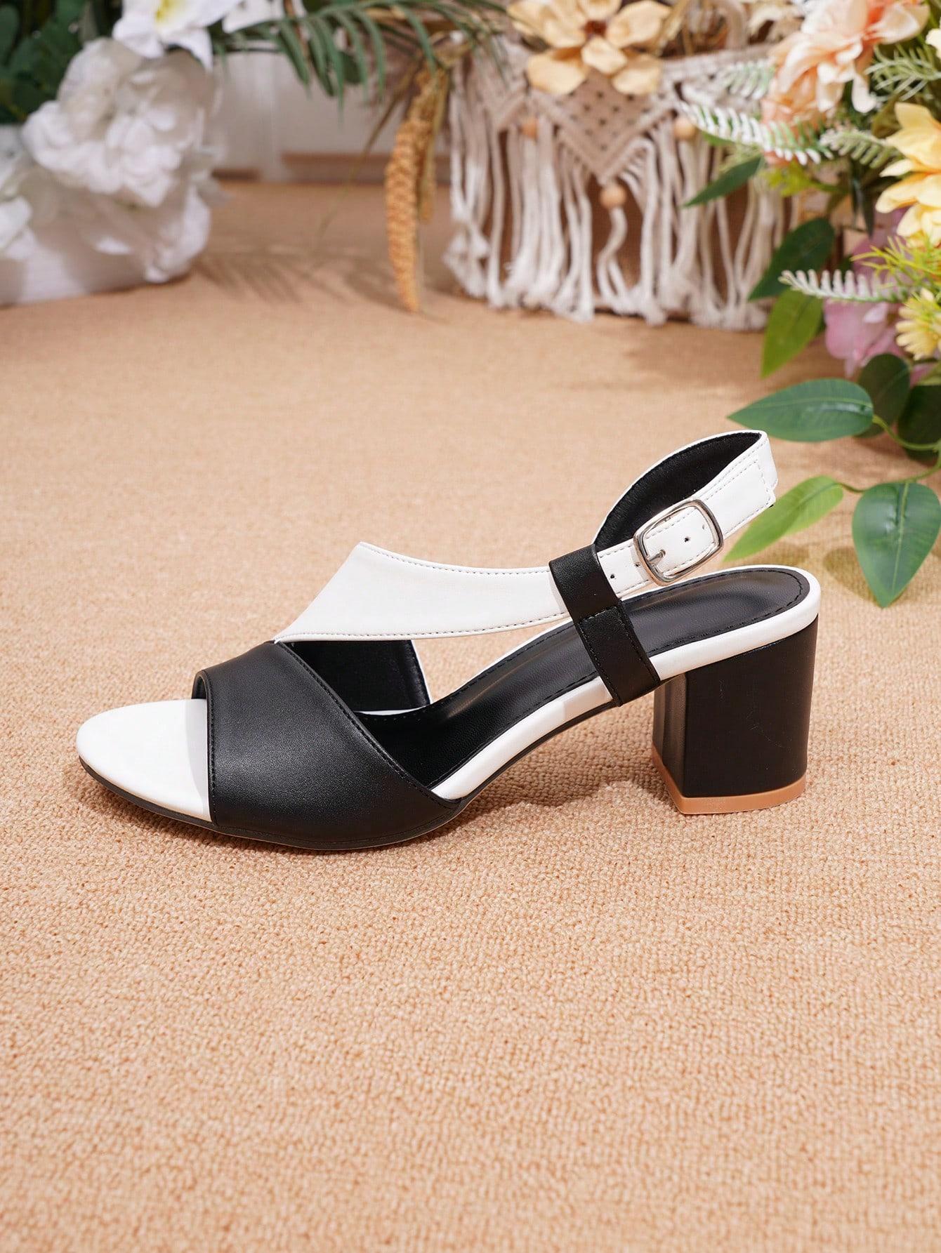 SHEIN SANDAŁY NA OBCASIE S06__40