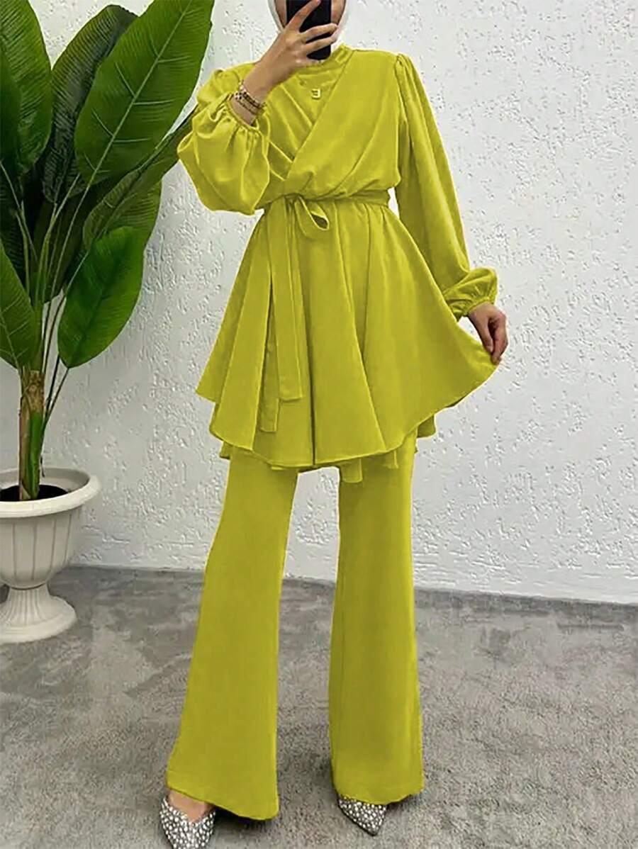 SHEIN ZIELONE SPODNIE CASUAL S06__M