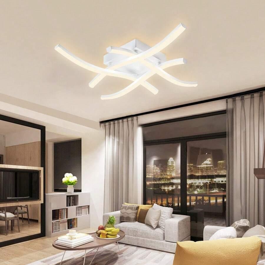 SHEIN WISZĄCA LAMPA LED S07__45X6,5 CM