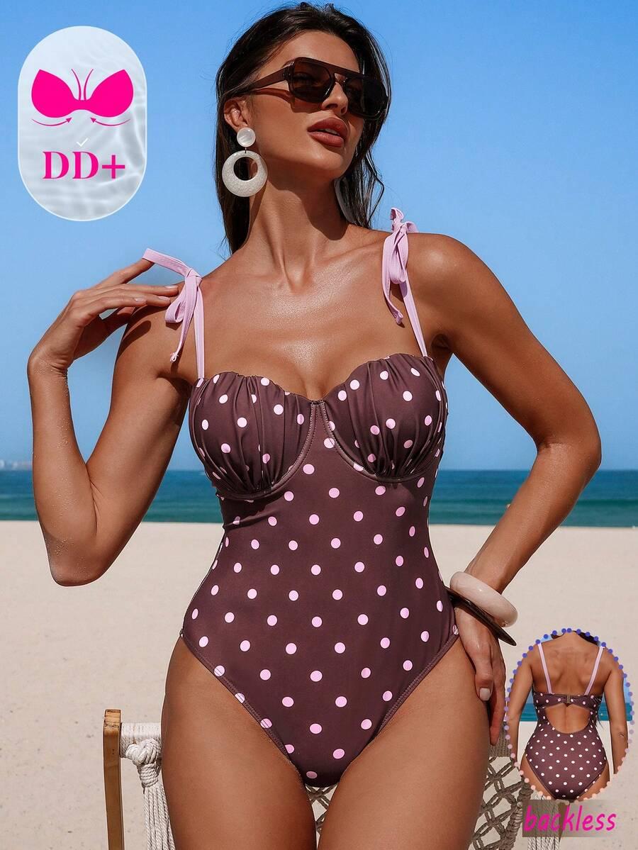 SHEIN JEDNOCZĘŚCIOWY STRÓJ KĄPIELOWY S09__75E