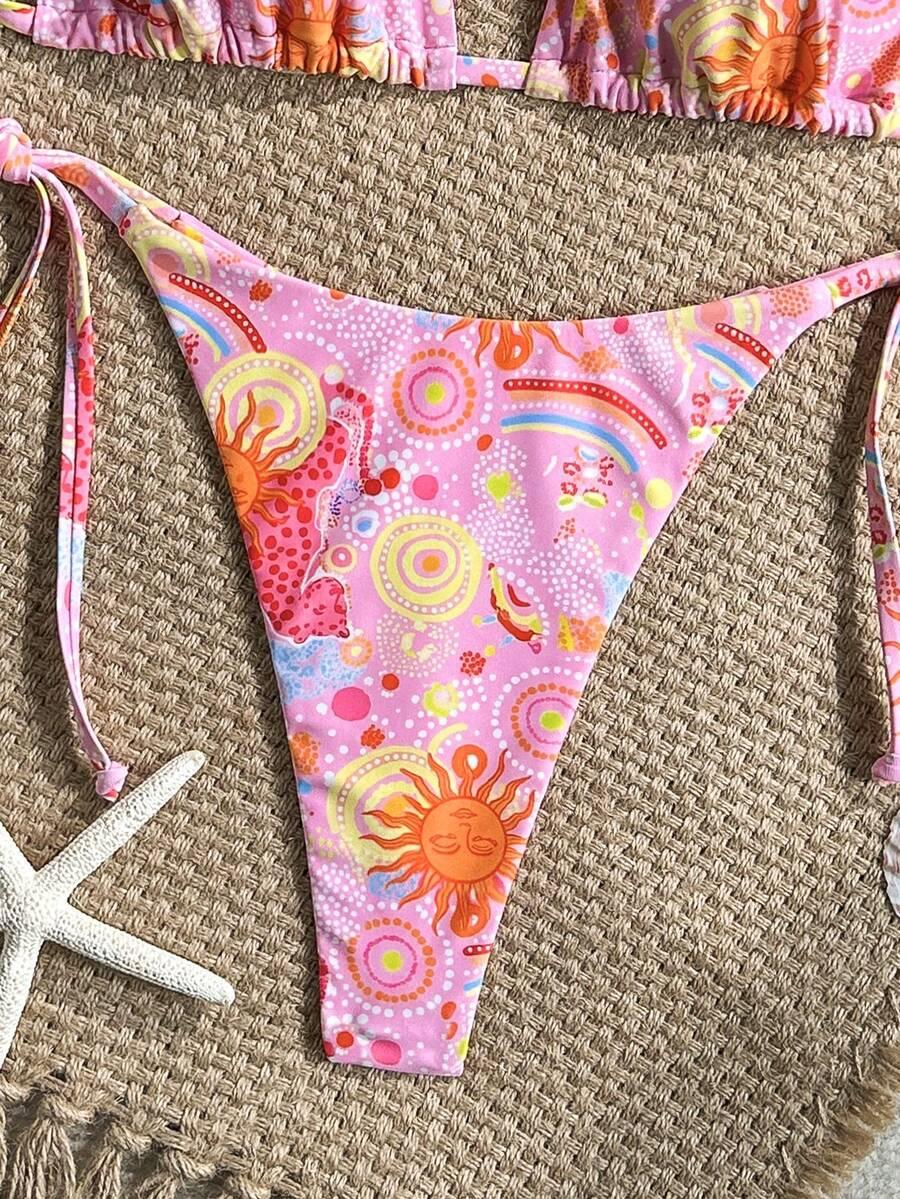 SWIM MOD DWUCZĘŚCIOWY STRÓJ KĄPIELOWY PRINT S09__M