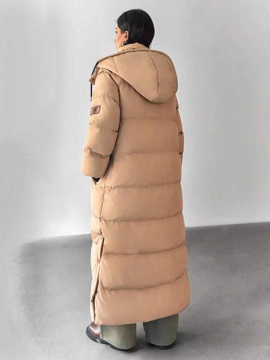 SHEIN BEŻOWA PIKOWANA KURTKA W01__S