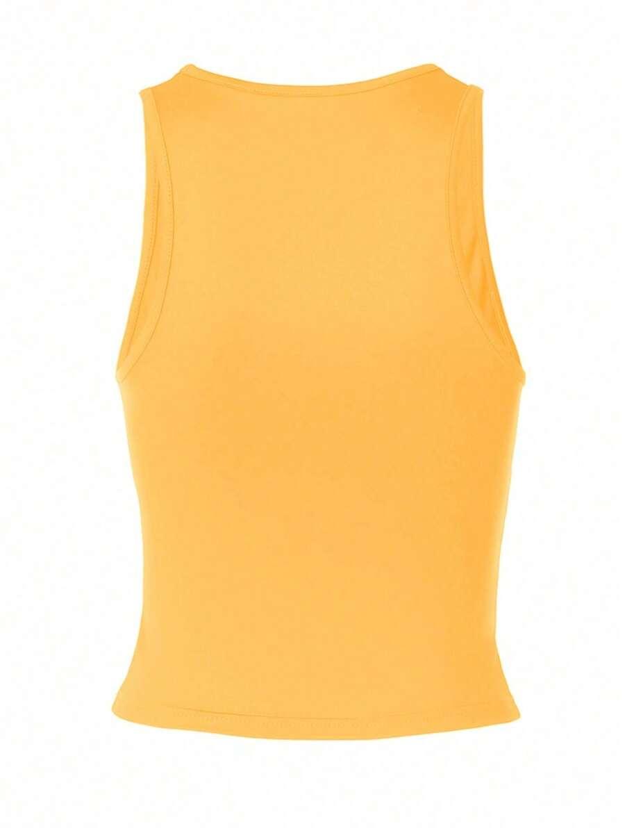 SHEIN ŻÓŁTY TOP CASUAL S09__S