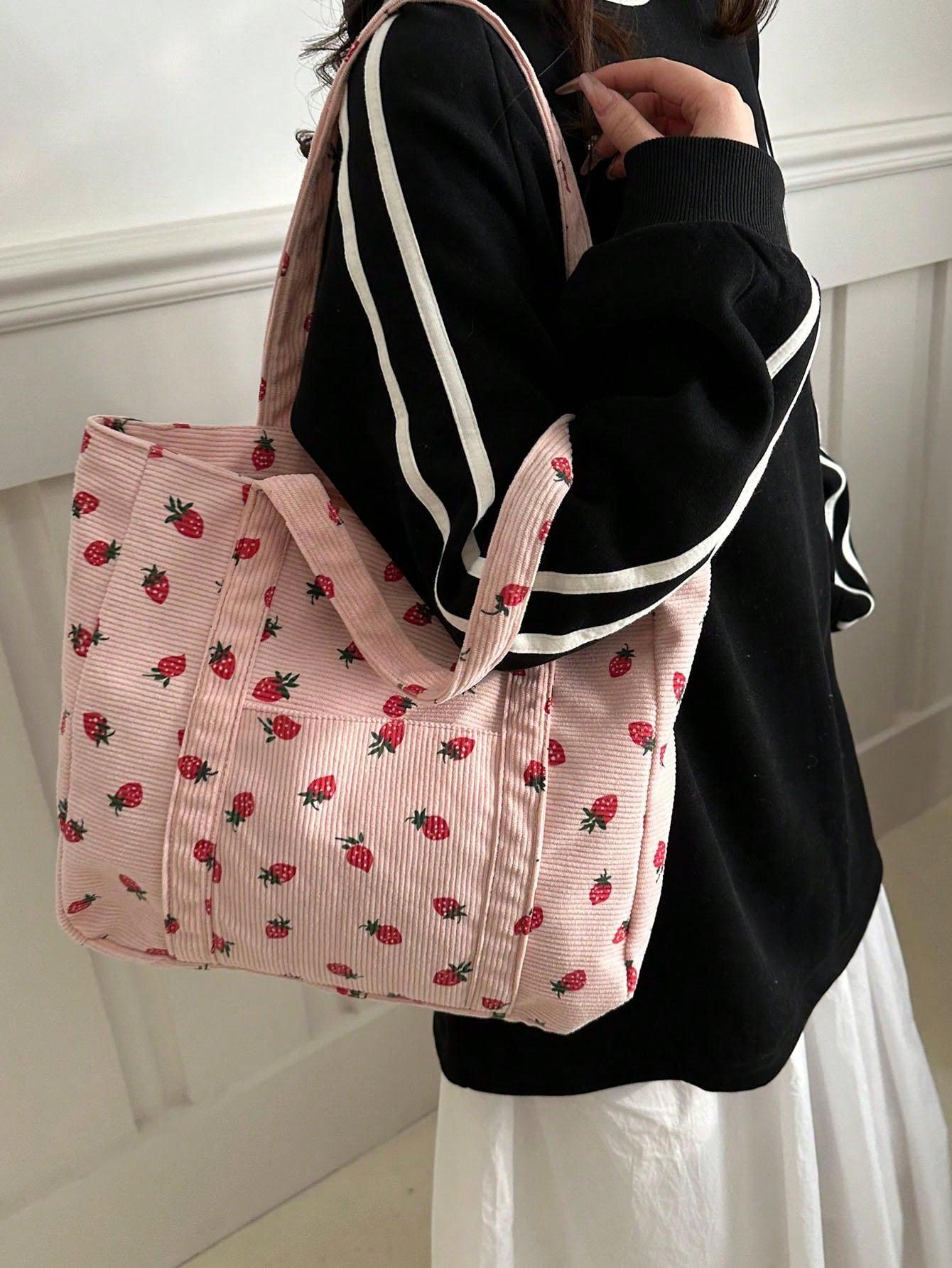 SHEIN RÓŻOWA TORBA NA RAMIĘ S07__33X31