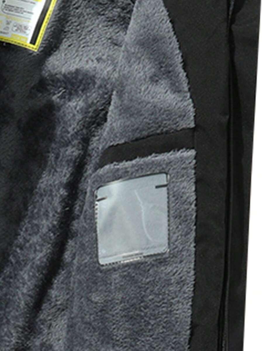 SHEIN CZARNA KURTKA KAPTUR W01__XXL