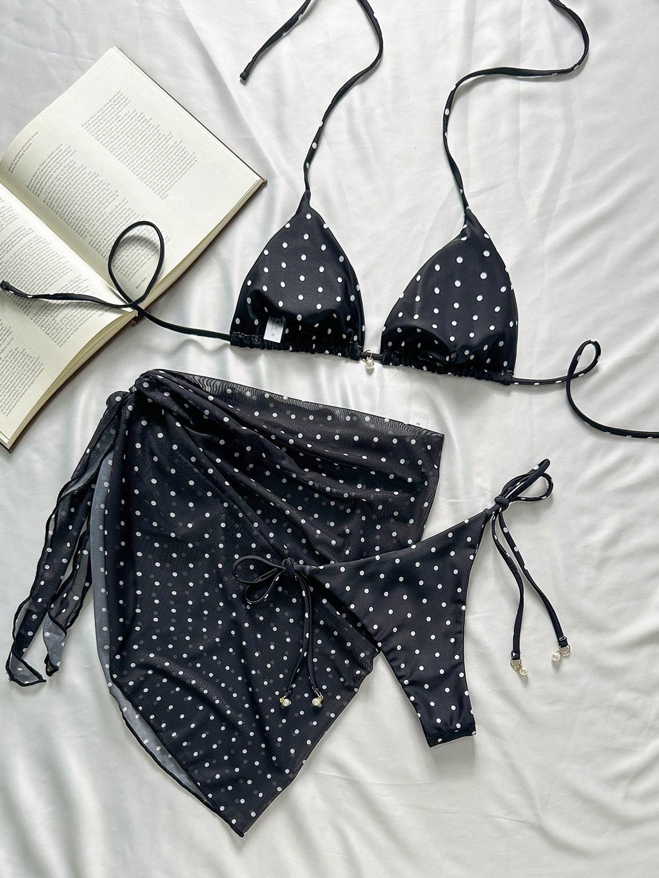 SHEIN DWUCZĘŚCIOWY STRÓJ KĄPIELOWY S09__S