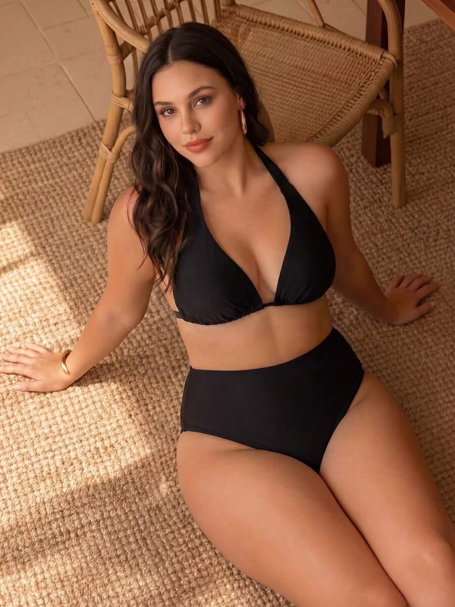 SWIM CHICCIA CZARNA GÓRA OD BIKINI S09__46