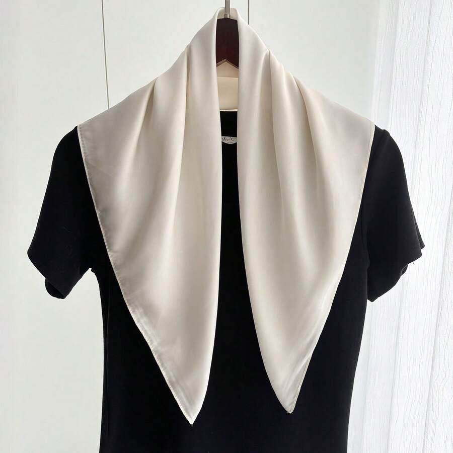 SHEIN KREMOWA CHUSTA APASZKA S07