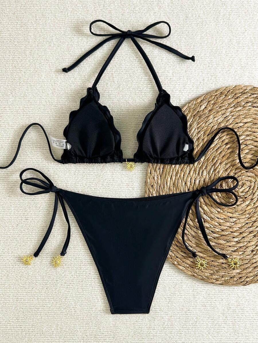 SHEIN DWUCZĘŚCIOWY STRÓJ KĄPIELOWY S09__S