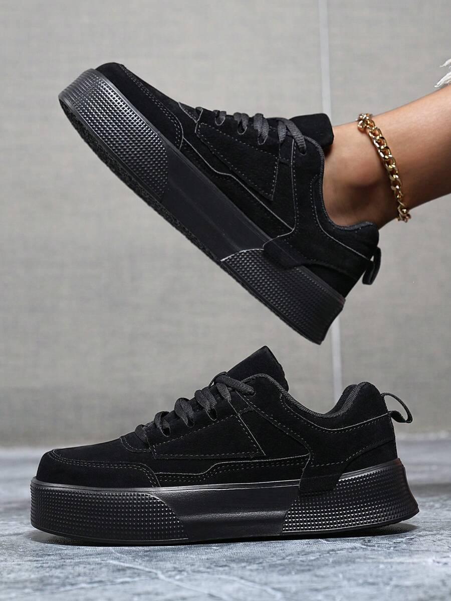 SHEIN CZARNE BUTY SPORTOWE S06__36