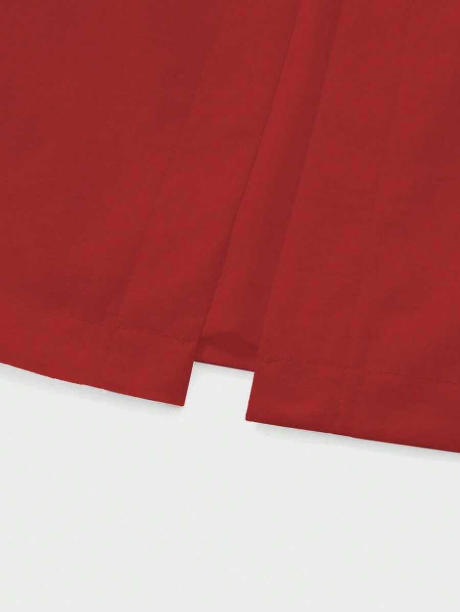 SHEIN CZERWONA MAXI SUKIENKA
