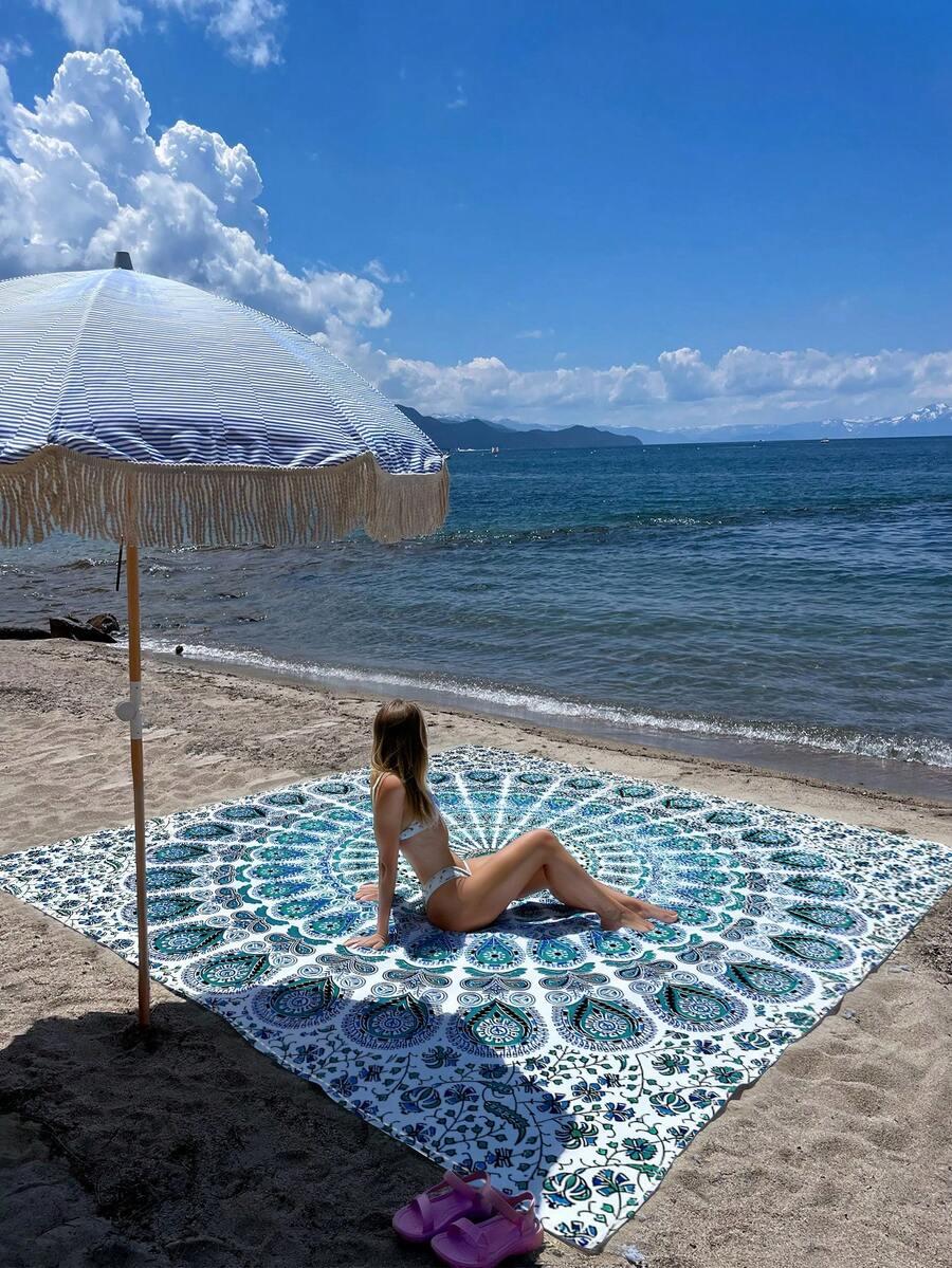 SHEIN WODOODPORNA MATA PLAŻOWA S07__200X200CM