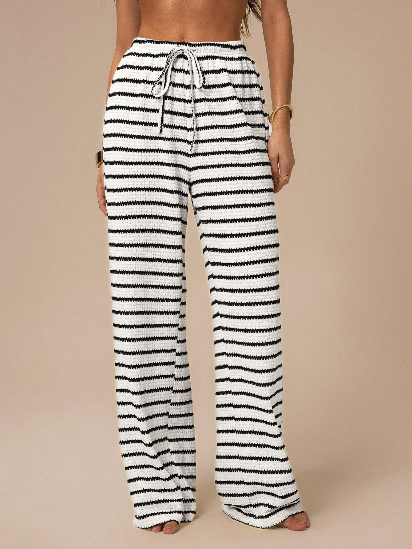 SHEIN SPODNIE CASUAL PASKI S09__M