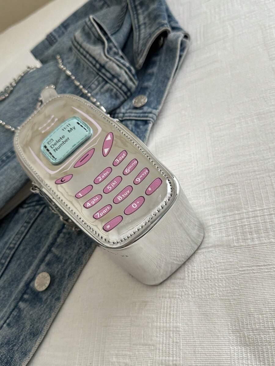 SHEIN TOREBKA WZÓR TELEFON S07__20X7X7CM