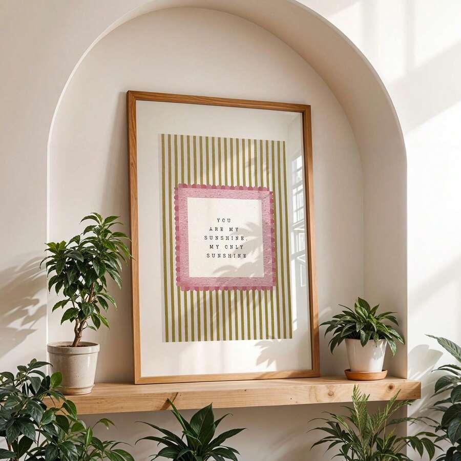 SHEIN PLAKAT NA ŚCIANĘ S07__20X30