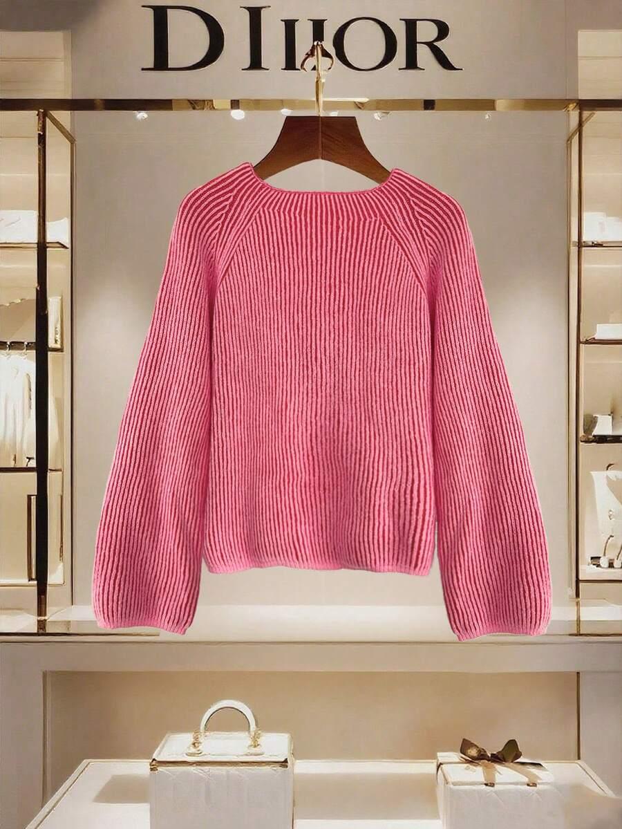 SHEIN SWETER DŁUGI RĘKAW S06__XS
