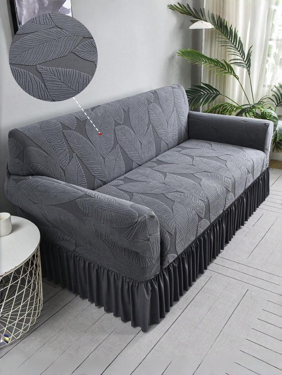 SHEIN SZARY POKROWIEC NA SOFĘ S07__185X160X230