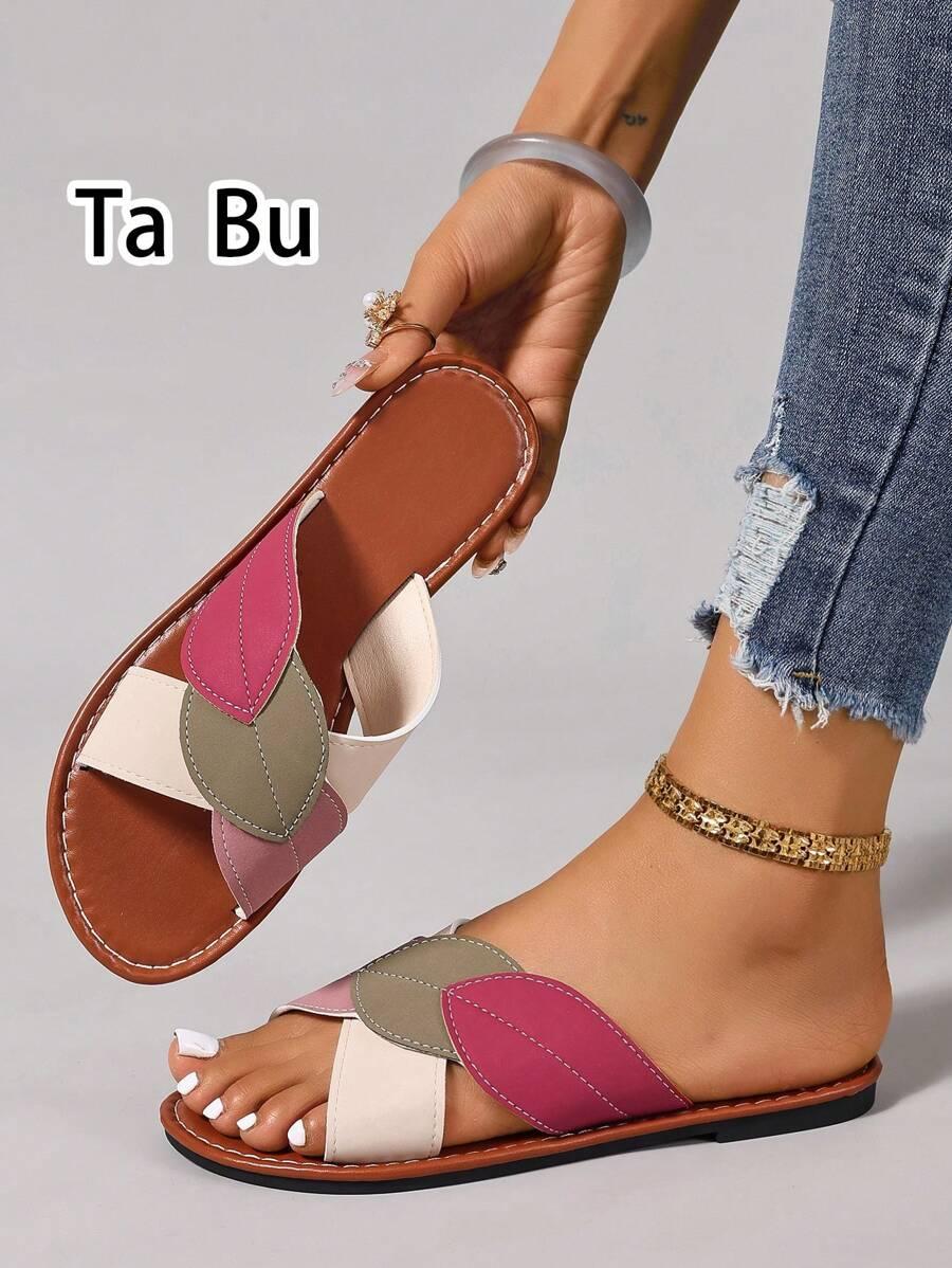 SHEIN KLAPKI IMITACJA SKÓRY ZT2__37