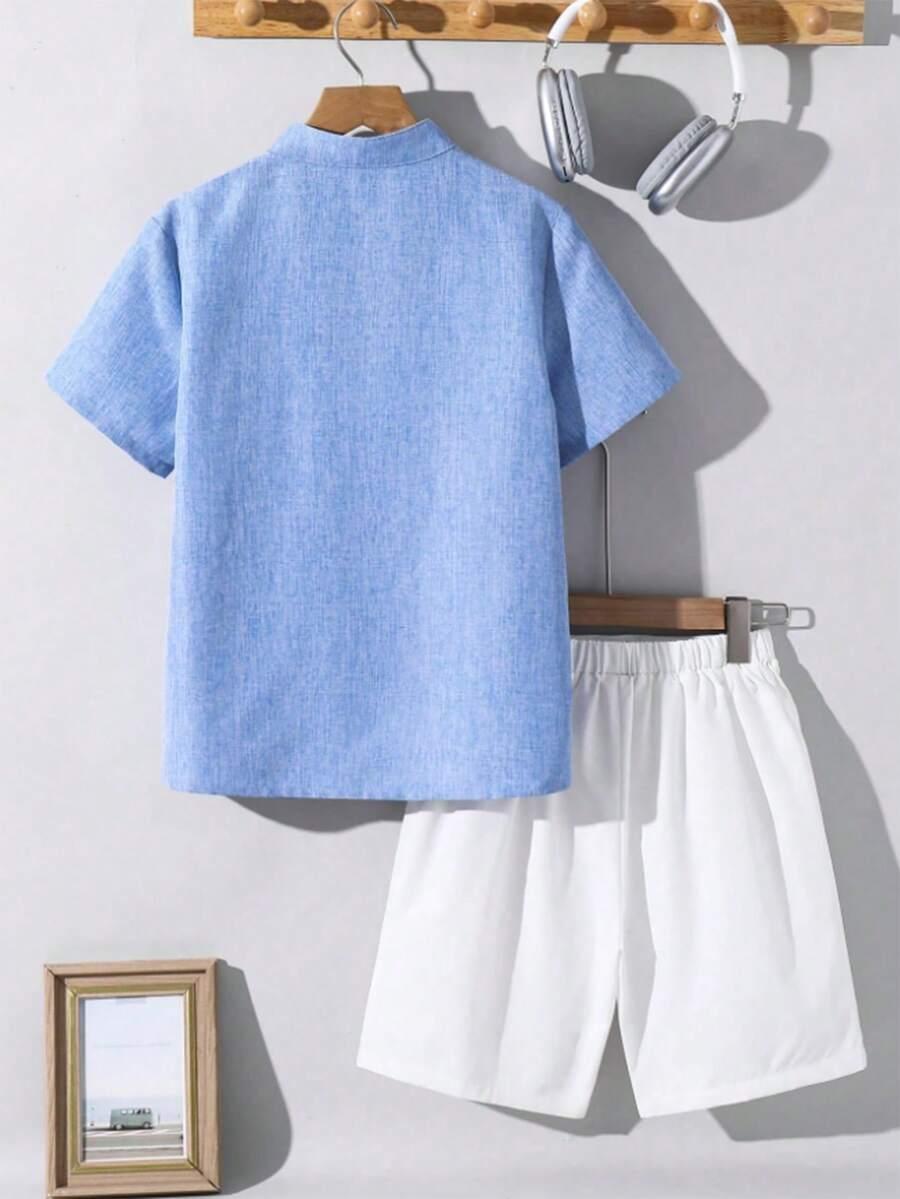 SHEIN BLUZKA SPODENKI KOMPLET S06__158/164
