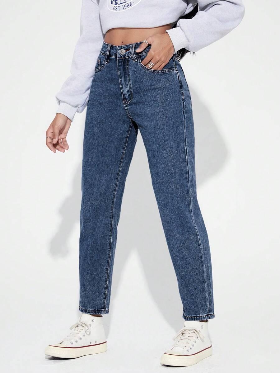 FLEXRA NIEBIESKIE SPODNIE JEANS S06__L