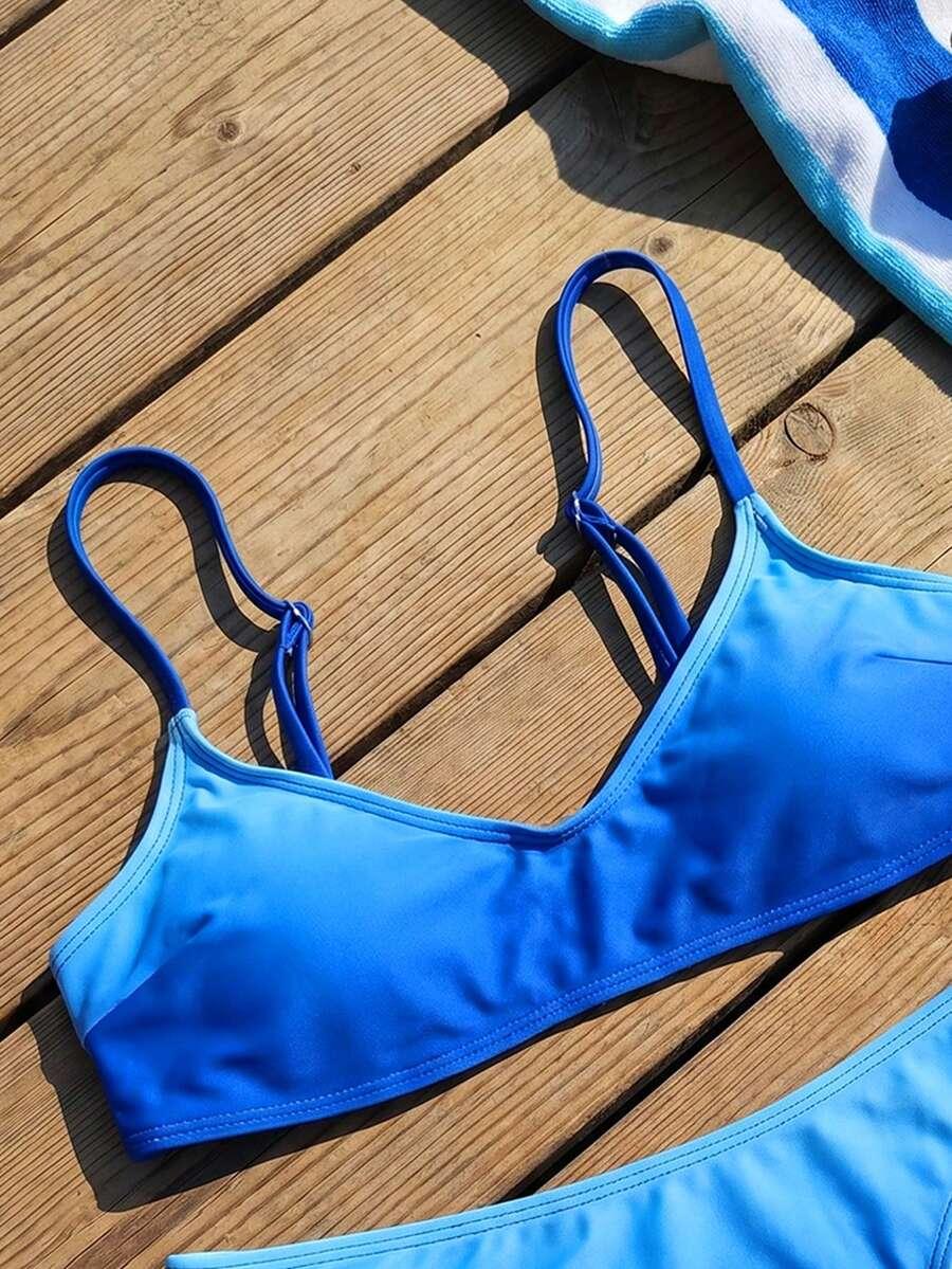 SWIM MOD NIEBIESKI DWUCZĘŚCIOWY STRÓJ KĄPIELOWY S09__M