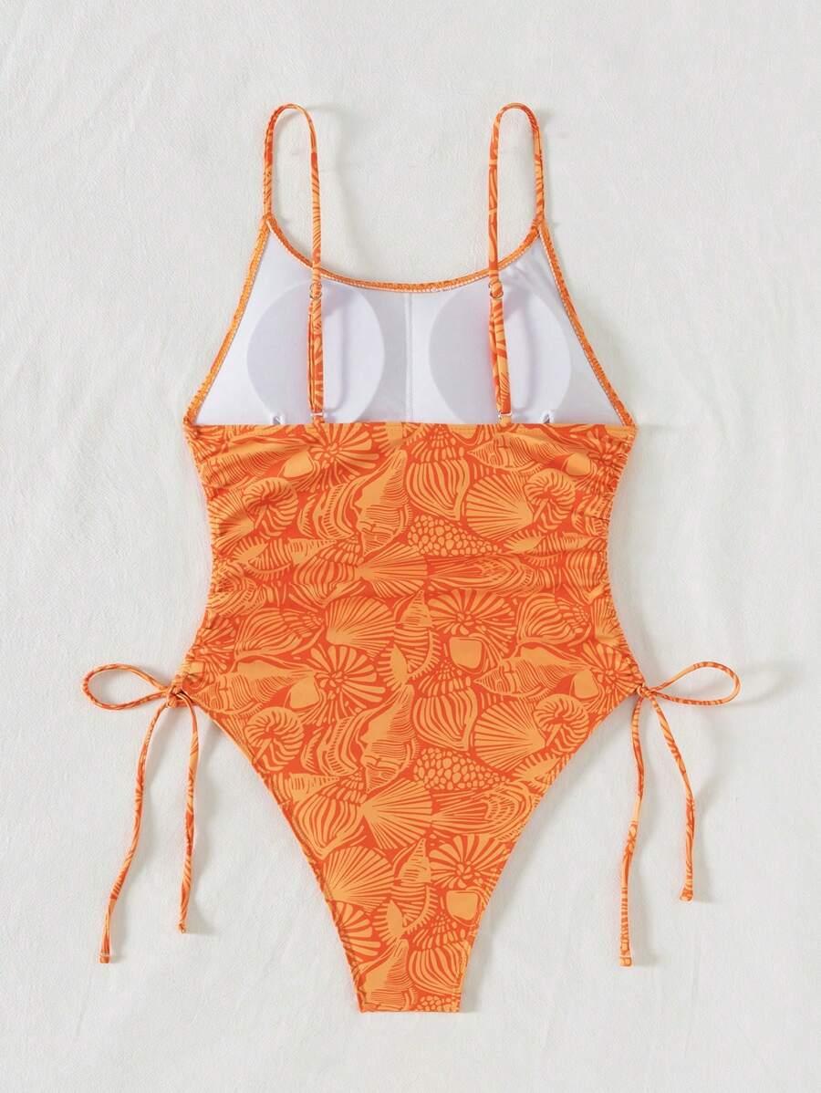 SWIM MOD POMARAŃCZOWY JEDNOCZĘŚCIOWY STRÓJ KĄPIELOWY S09__L