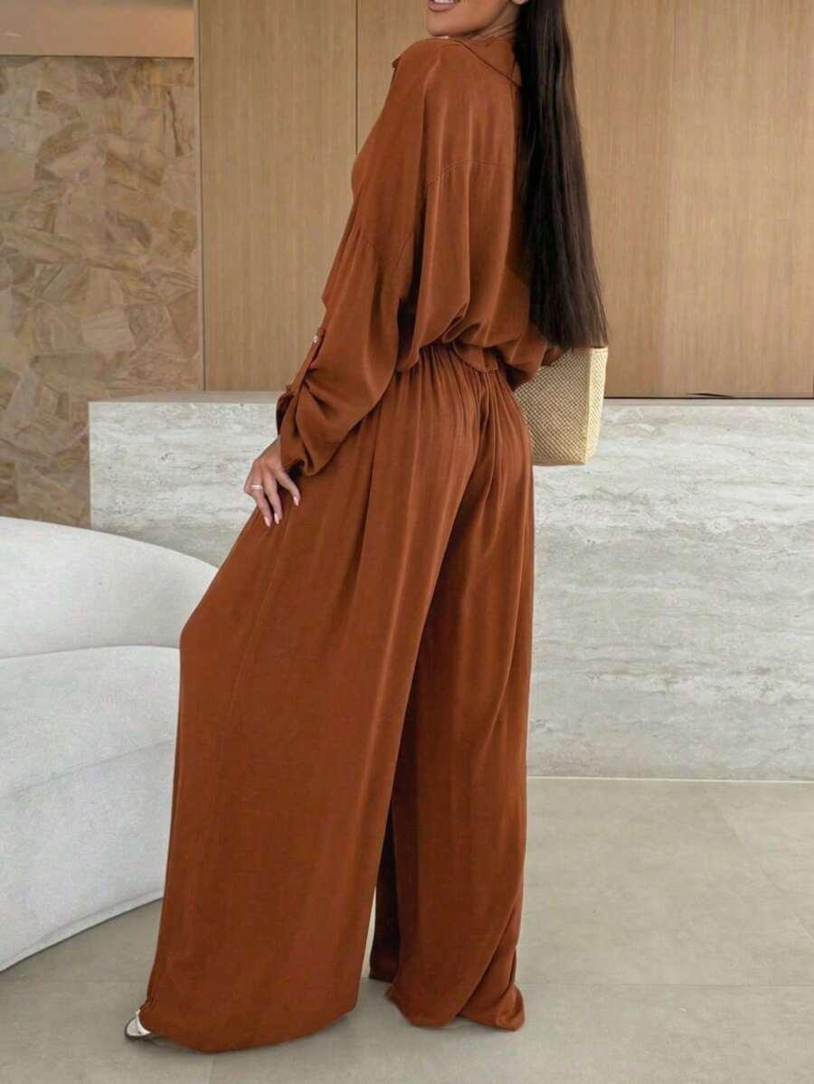 SHEIN KOSZULA SPODNIE KOMPLET S06__L