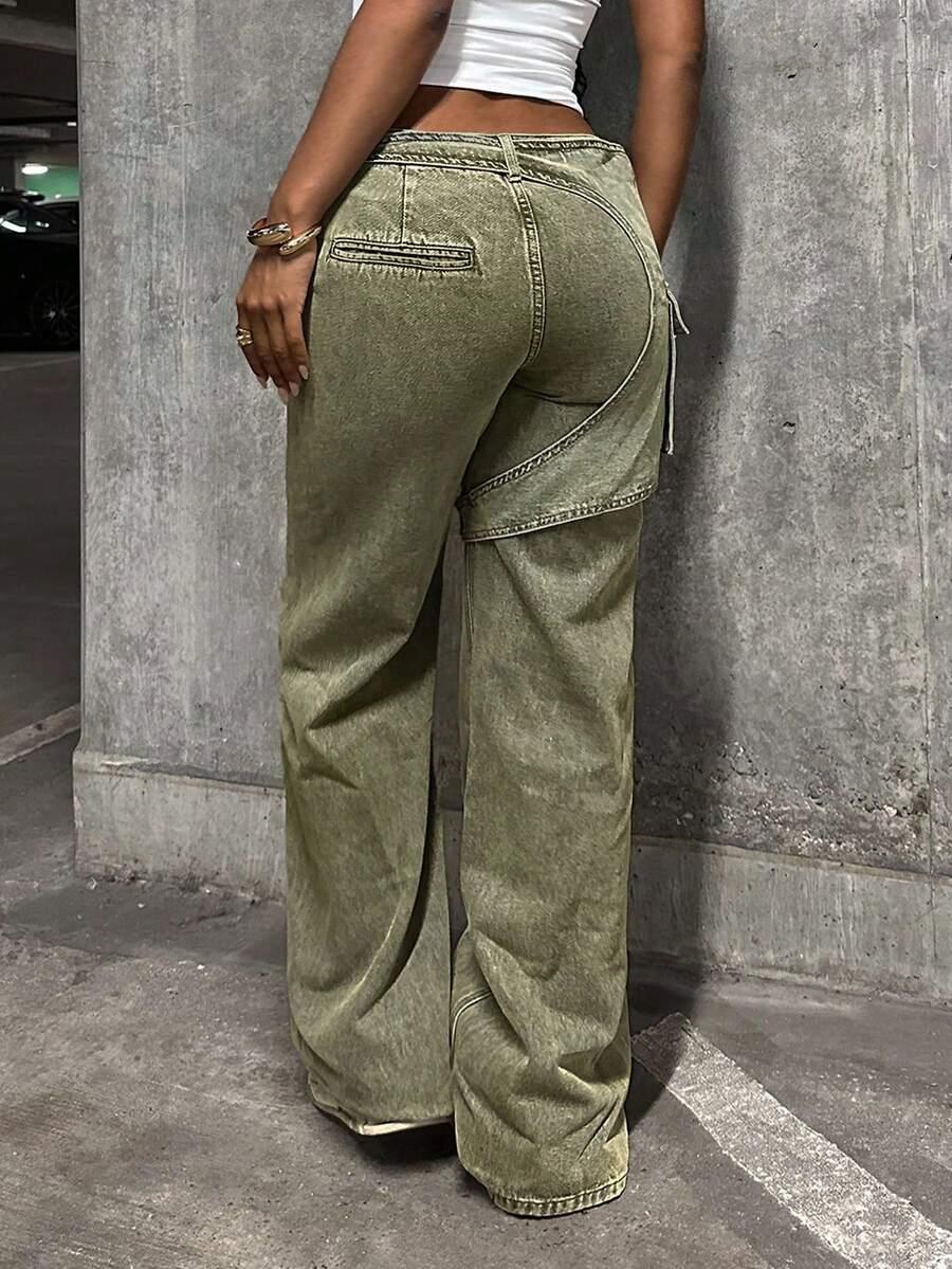 STREETHX JEANSOWE SPODNIE PRZETARCIA S06__W30/L