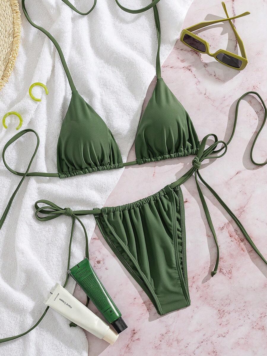 SHEIN DWUCZĘŚCIOWY STRÓJ KĄPIELOWY S09__M