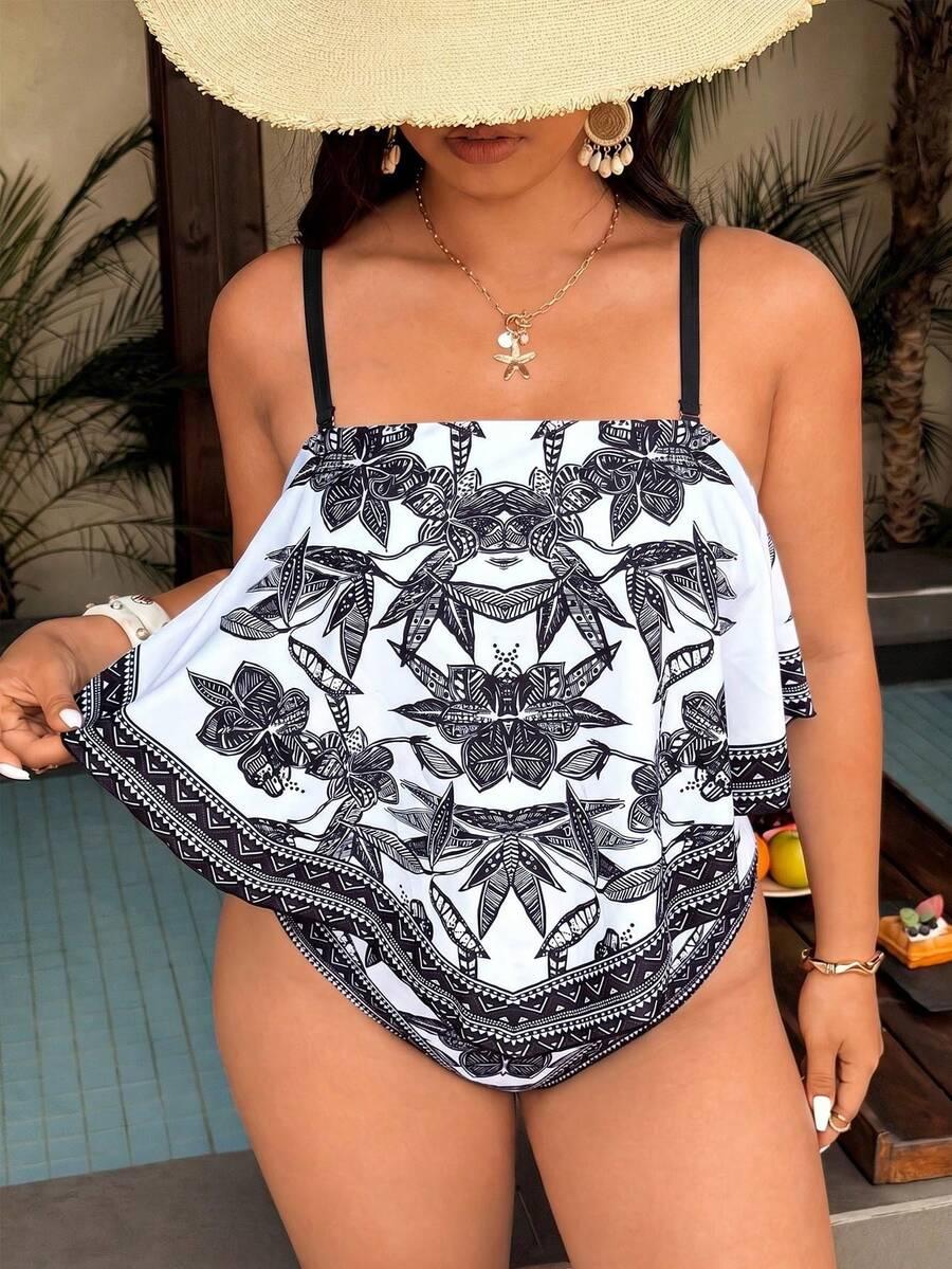 SHEIN DWUCZĘŚCIOWY STRÓJ KĄPIELOWY S09__52