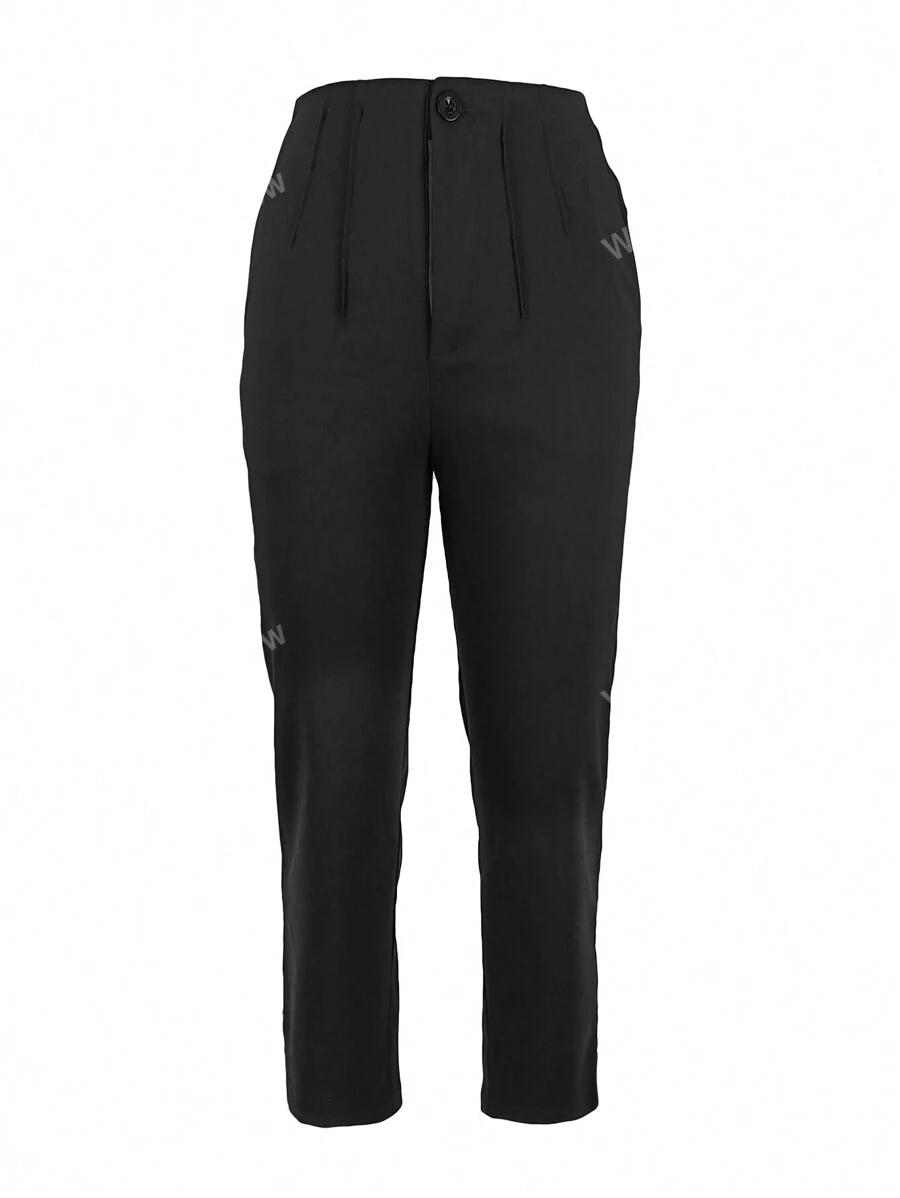SHEIN CZARNE SPODNIE CASUAL S06__M