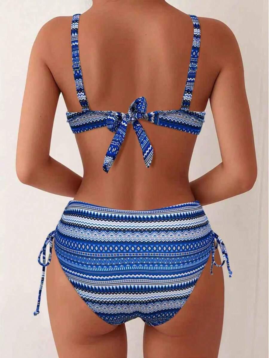SHEIN DWUCZĘŚCIOWY STRÓJ KĄPIELOWY S09__M
