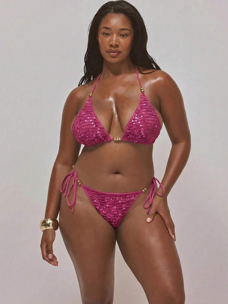 MUSERA RÓŻOWY DÓŁ OD BIKINI S09__XXL