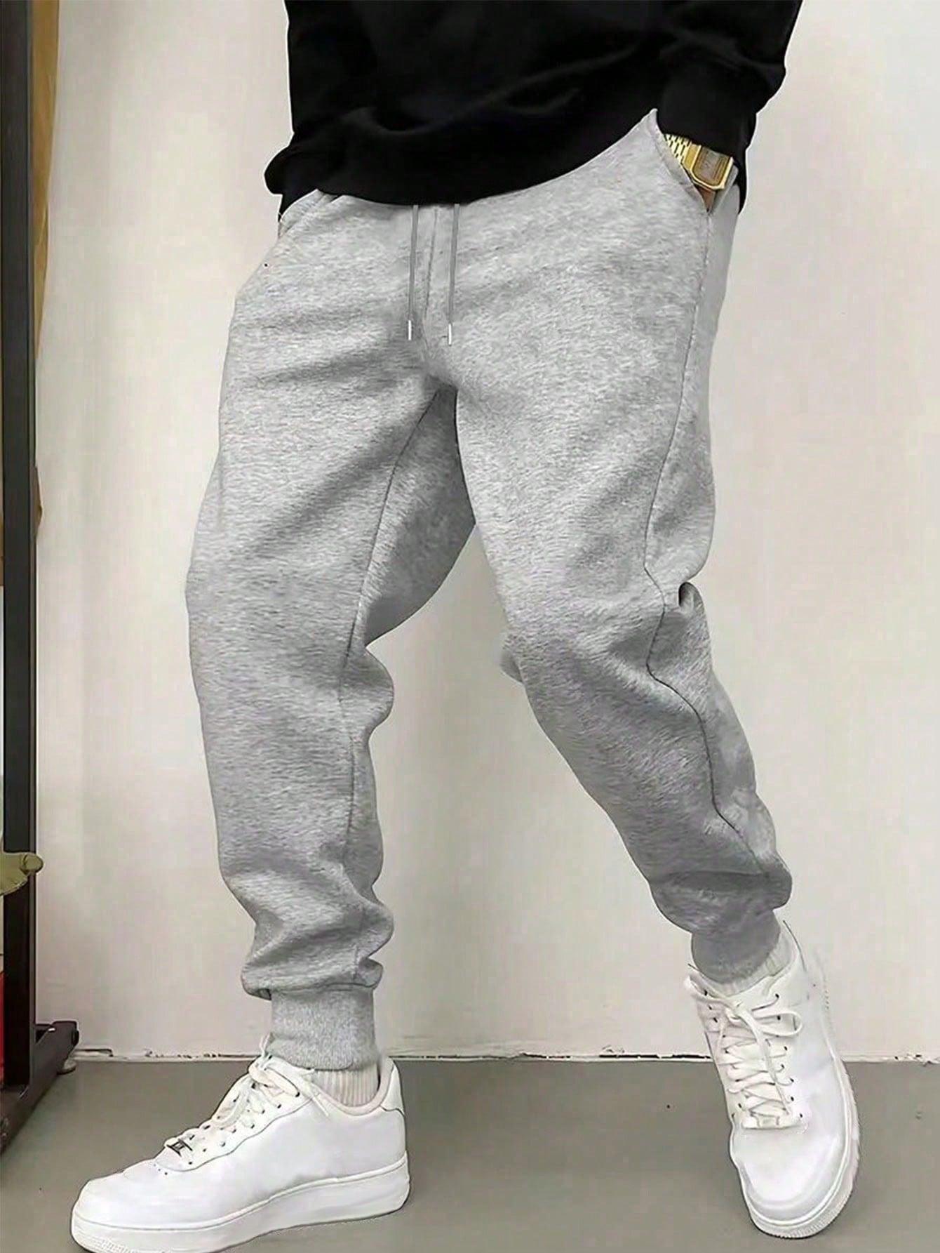 SHEIN SZARE SPODNIE DRESOWE S06__XL